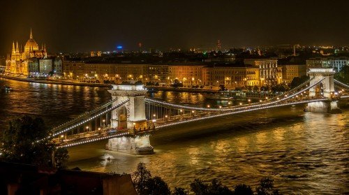 Budapest by night