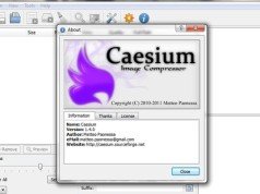 Come comprimere immagini con Caesium caesium
