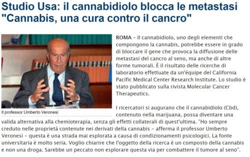 Effetti della Cannabis legale