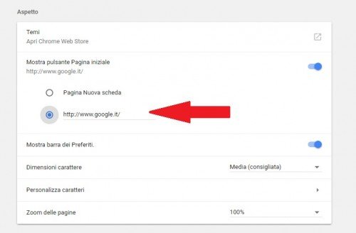 impostare google come prima pagina su chrome impostare google come prima pagina su chrome