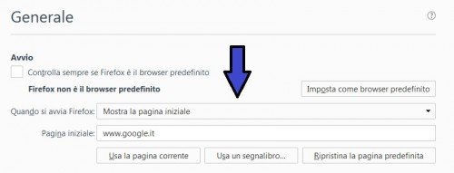 impostare prima pagina google su mozilla impostare prima pagina google su mozilla
