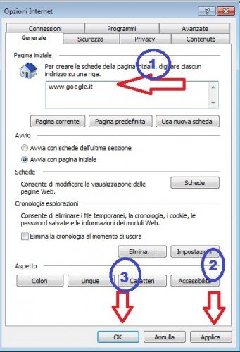 come settare google come prima pagina iniziale su explorer come settare google come prima pagina iniziale su explorer