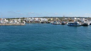 Il porto di Savina.