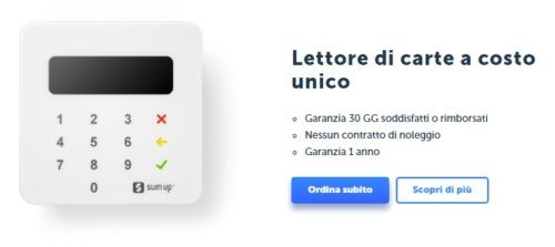 quanto costa sumup pos portatile